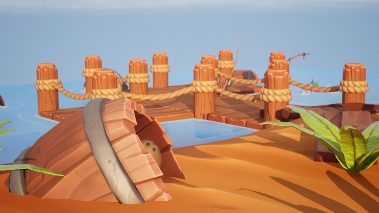 Media 1 for listing Stylized_sandy_beach