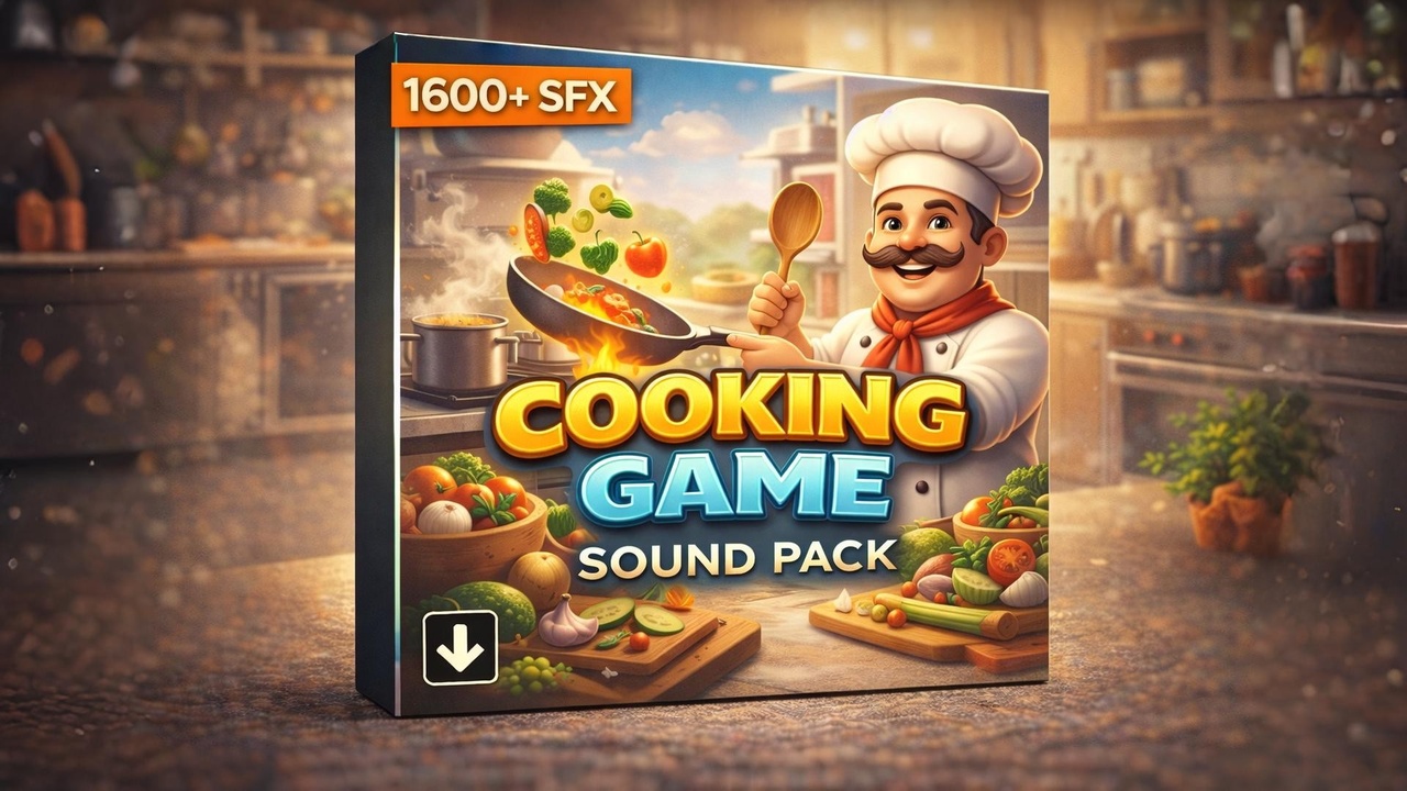 Media 1 for listing Cooking Game Sound Pack