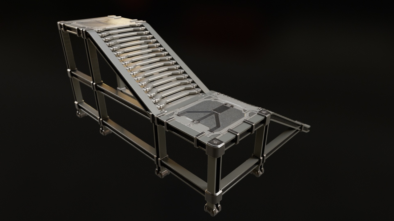 Media 1 for listing Sci-Fi Stairs,Frame,Stairway,Stair landing,Half landing,Half-space landing
