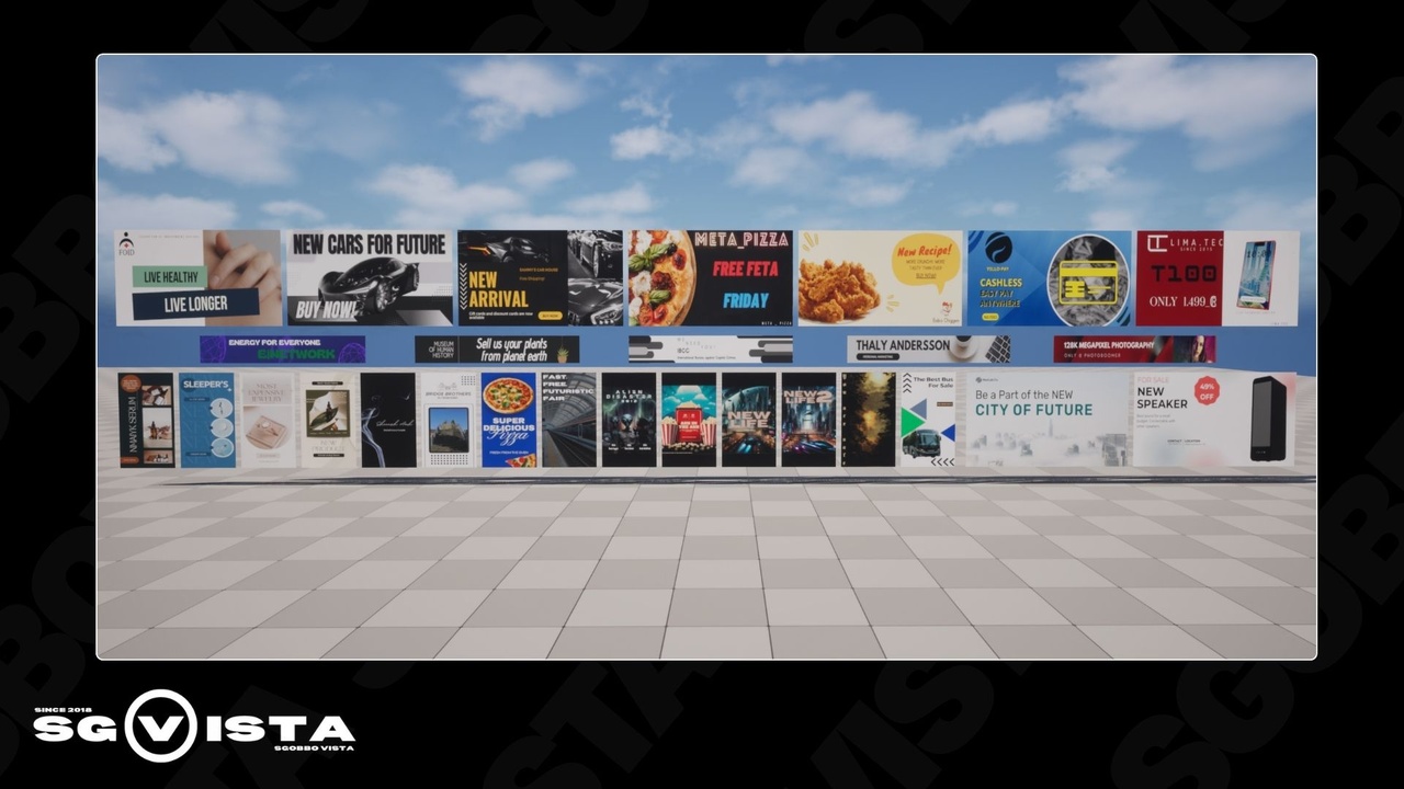 City Advertisement Pack | 28 Ads in 4k | Fab