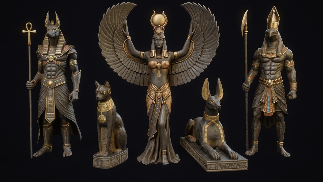 Media 1 for listing Egyptian Statues