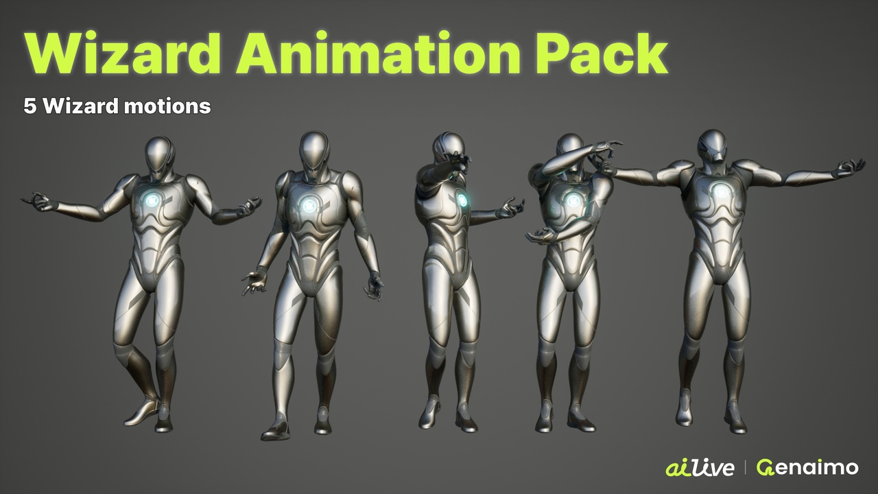 Wizard Animation Pack | Fab