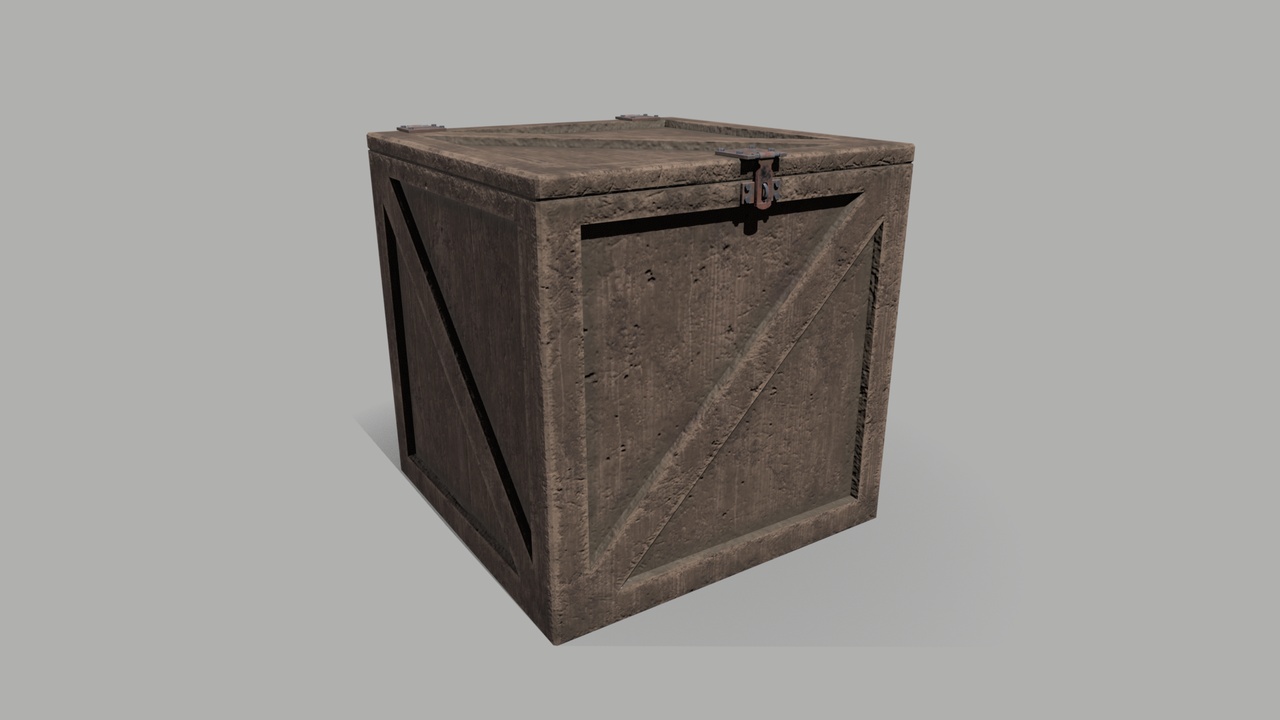 Media 1 for listing Wooden Crate