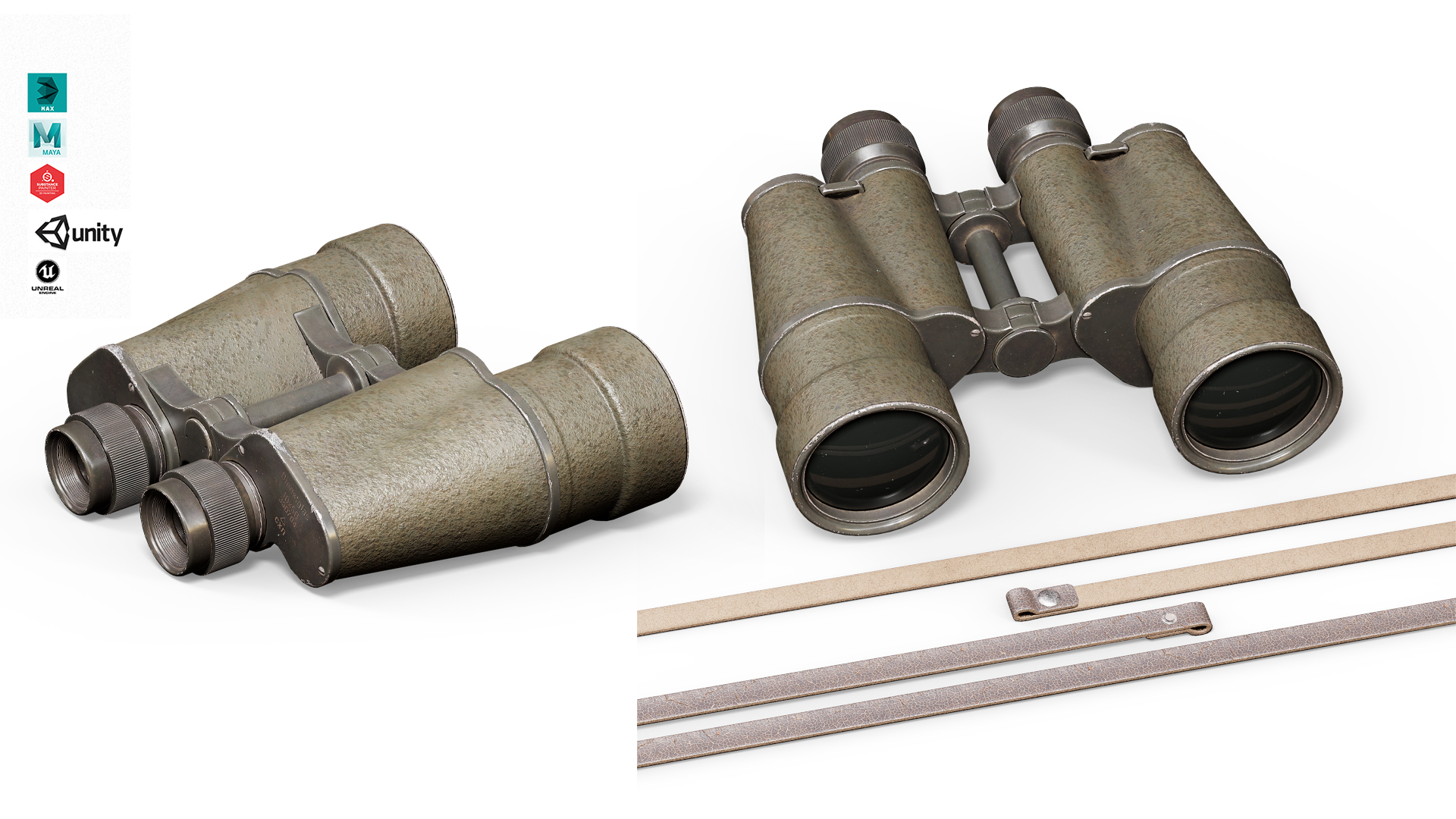 Dienstglas Binoculars | Fab