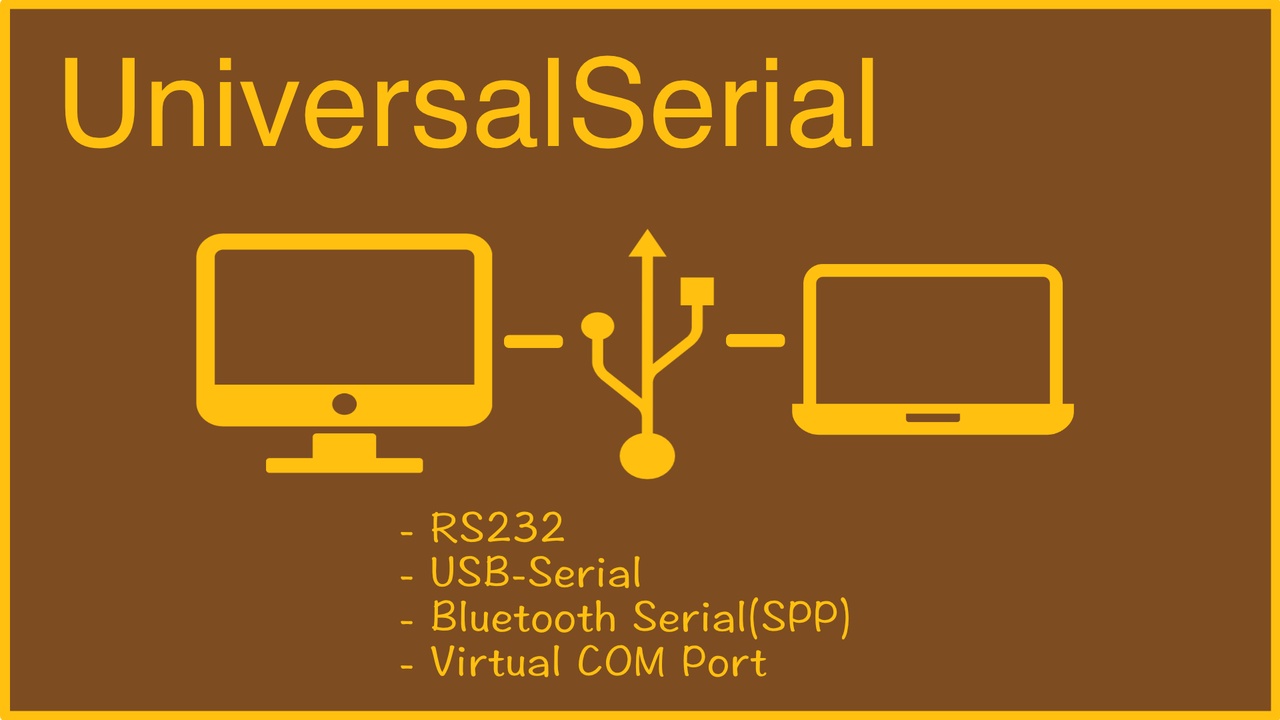 出品UniversalSerial(Serial, COM, RS232, SPP)のメディア1