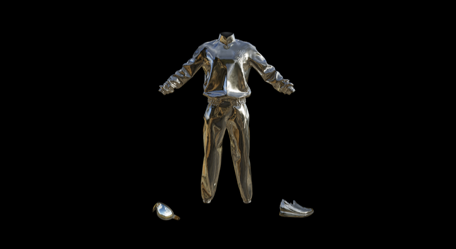 Chrome Shell Suit and Accessories | Fab