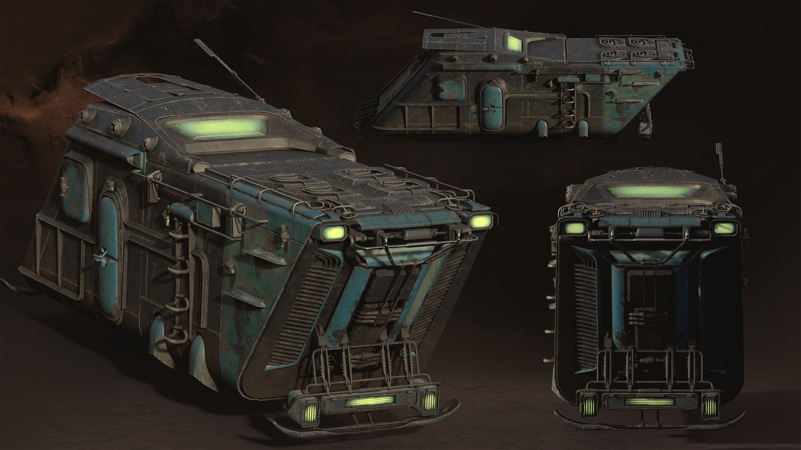 Media 1 for listing Retro Sci-FI Rover