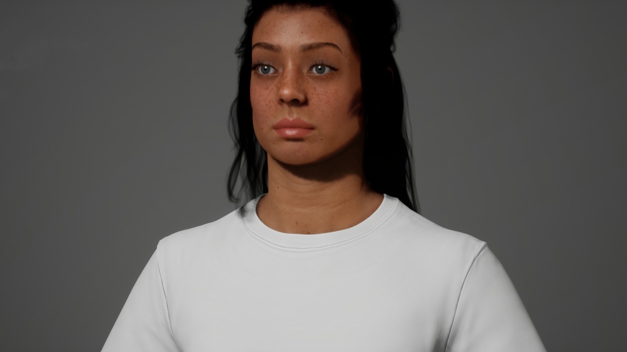 Media 1 for listing Realistic Female NPC MetaHuman for Cinematic & Games –  Kerol