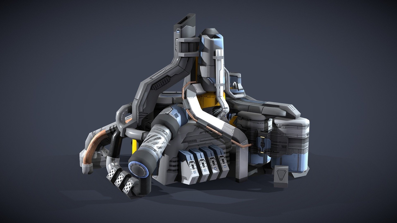 Media 1 for listing VR SciFi Building 01 - Animated