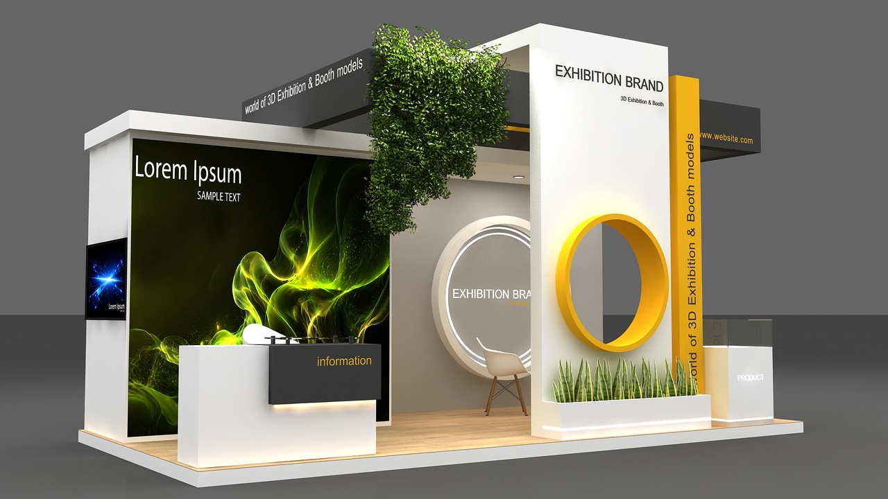 Media 1 for listing booth stand stall