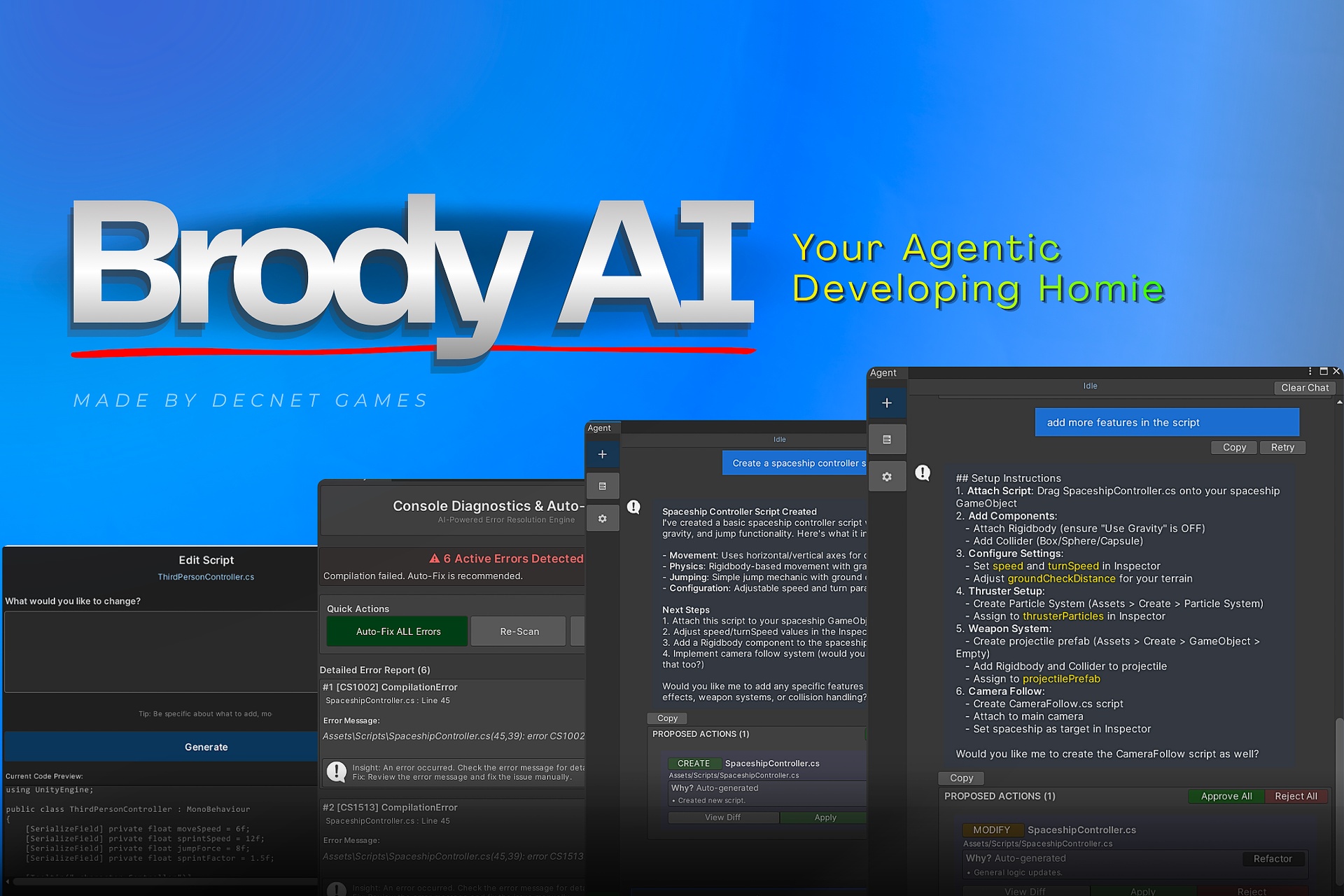 Media 1 for listing Brody AI — Your Agentic Developing Homie