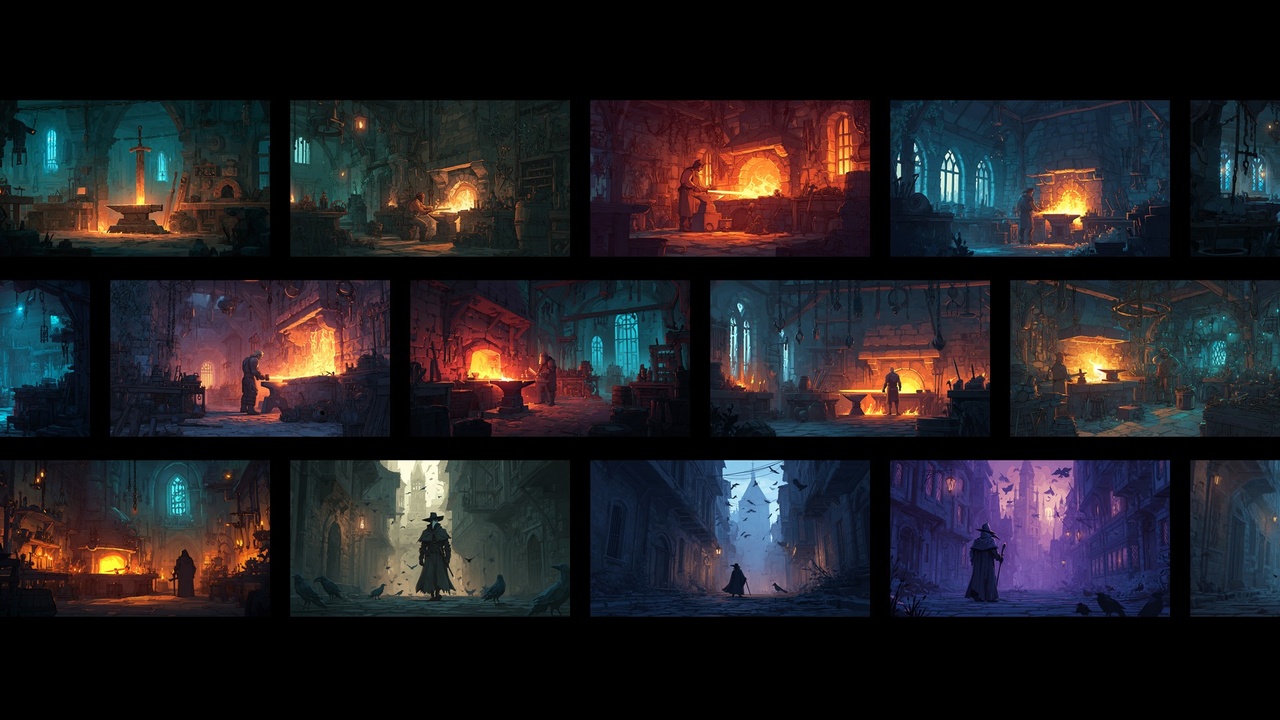 Media 1 for listing Medieval Story Backgrounds