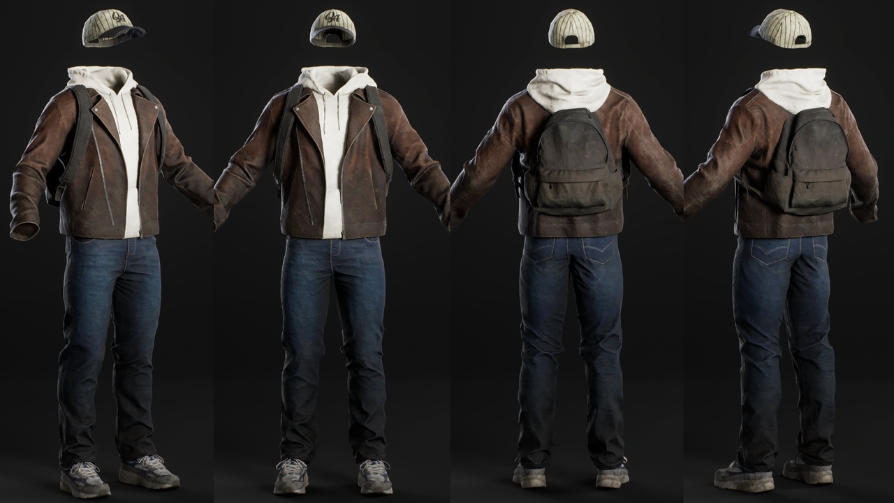 Media 1 for listing Survival Outfit 13 - Metahuman