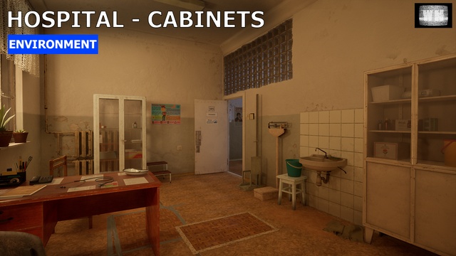 Post Soviet Hospital Cabinets