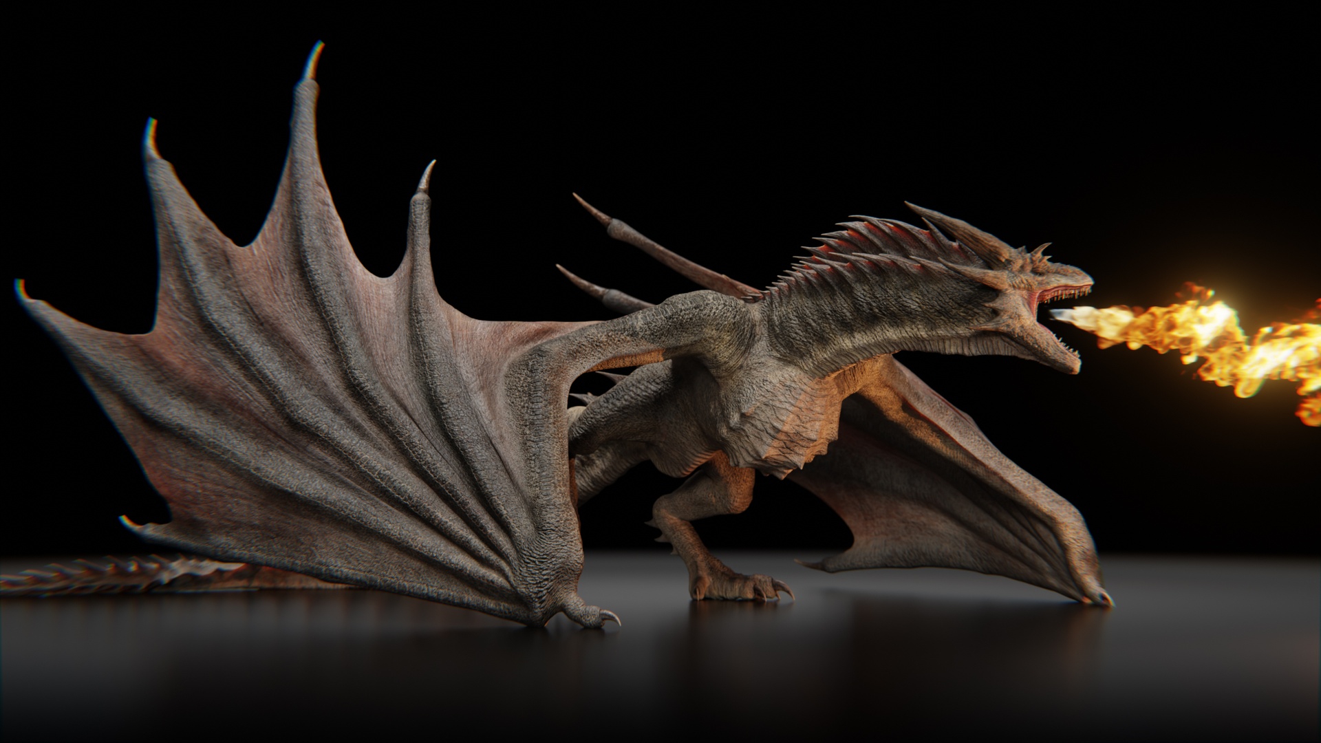 商品 Dragon 3D Model 的媒体 1