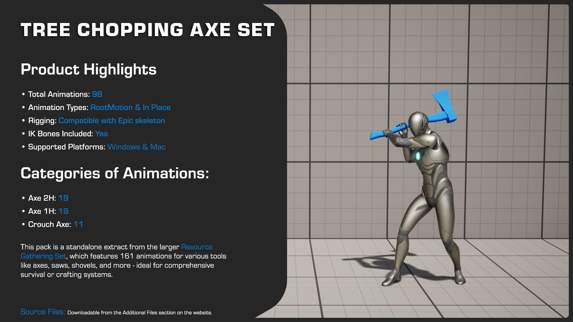 出品Tree Chopping Axe Setのメディア1