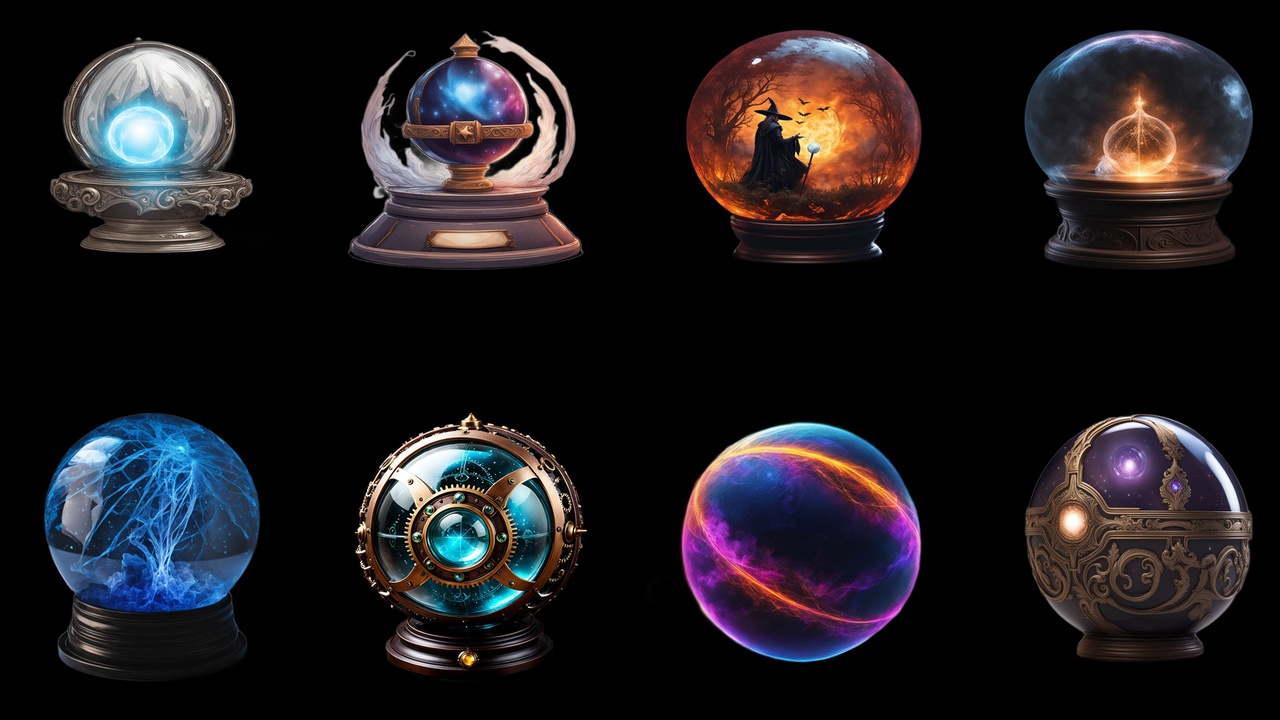 Media 1 for listing Magic Orbs