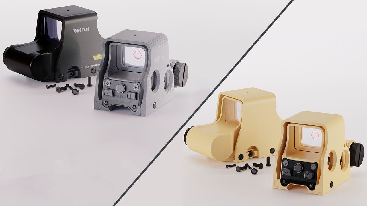 商品 Weapon Attachments Pack 3D Models 的媒体 1