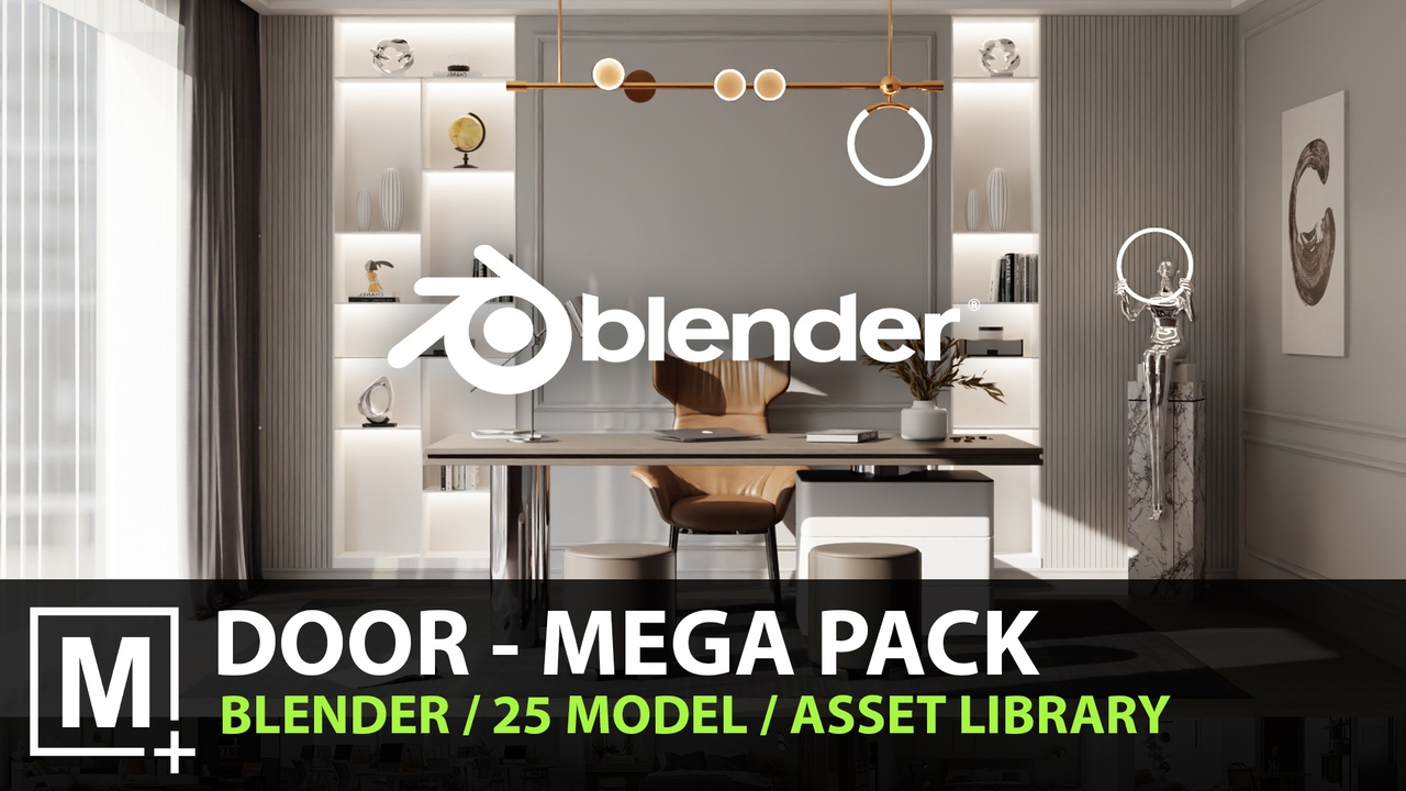 الوسائط 1 للقائمة Door - Furniture Mega Pack