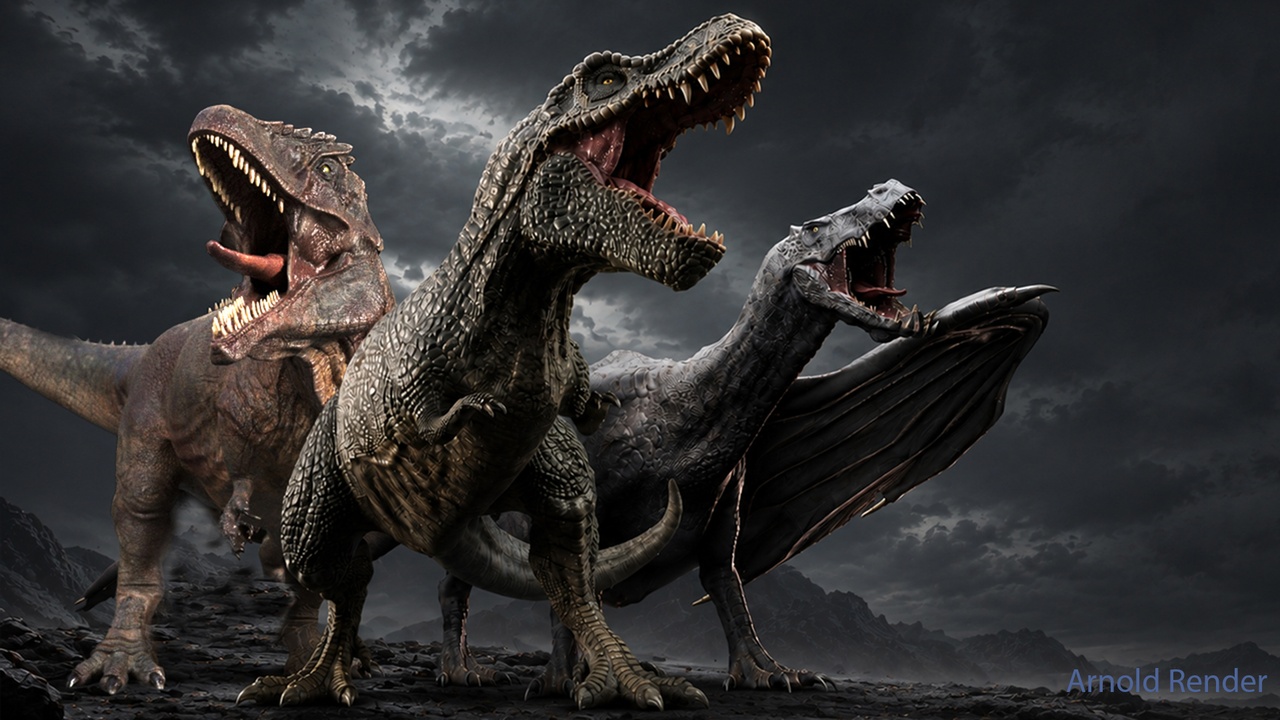 Media 1 for listing Dinosaur & Dragon 3-in-1 Collection