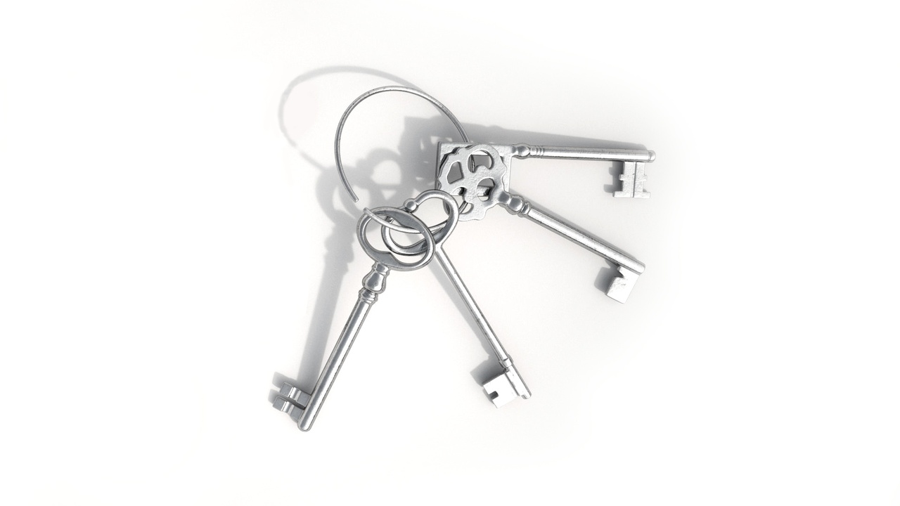 Set of old keys 제품 등록을 위한 미디어 1개