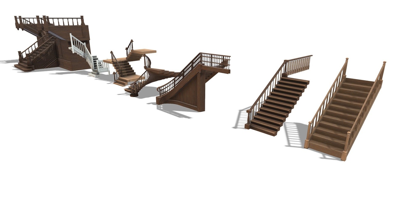 Media 1 for listing Wooden Stairs / Staircases Collection