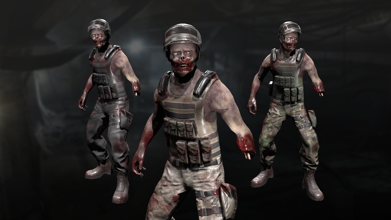 Media 1 for listing SWAT zombie