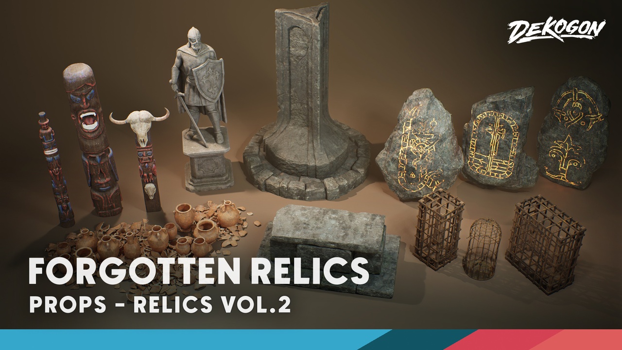Media 1 for listing Relics VOL.2 - Forgotten Relics (Nanite and Low Poly)