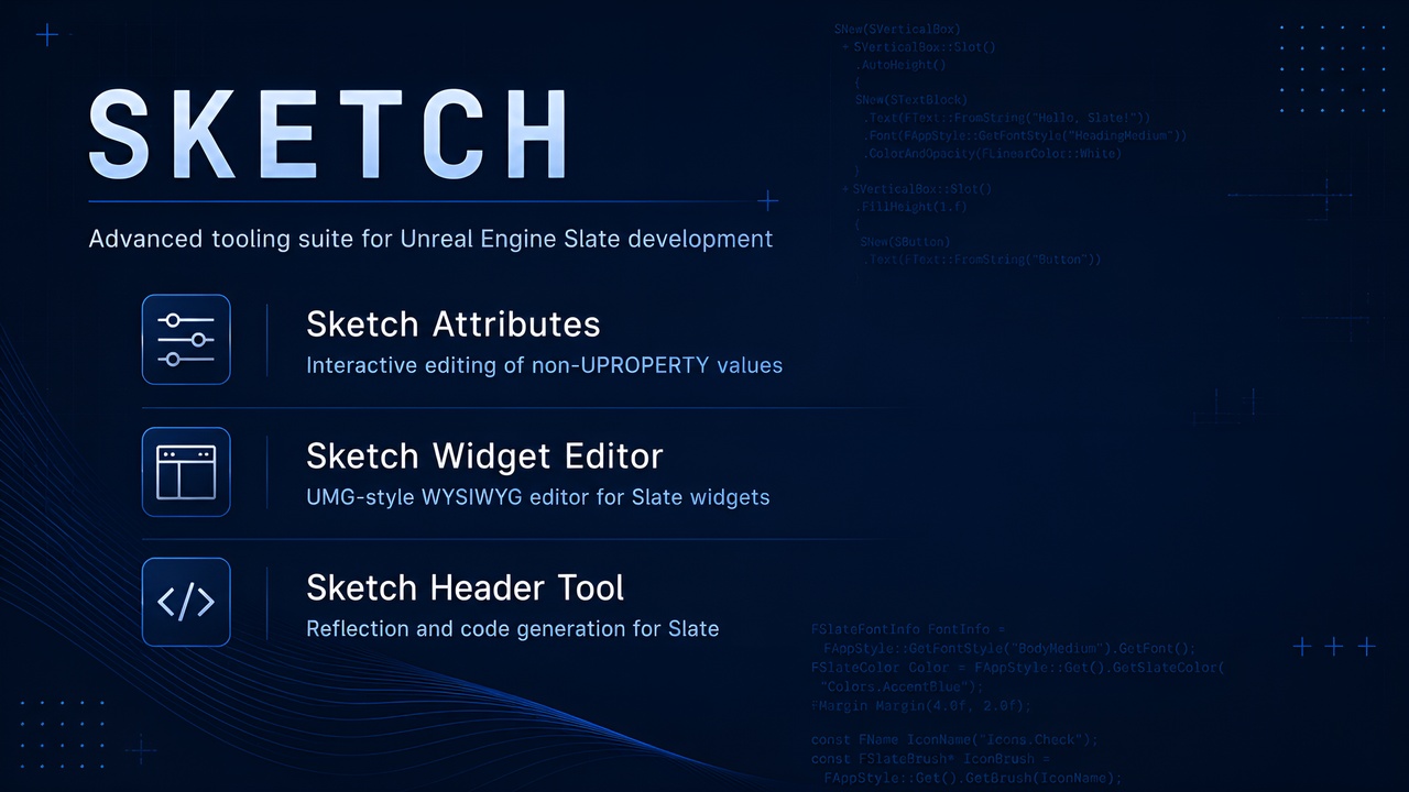 Media 1 for listing Sketch - Advanced Slate Tooling Suite