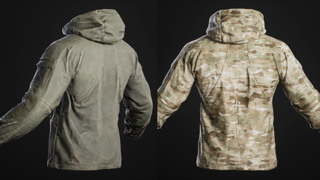Media 1 for listing Jacket Tactical Hood - Metahuman