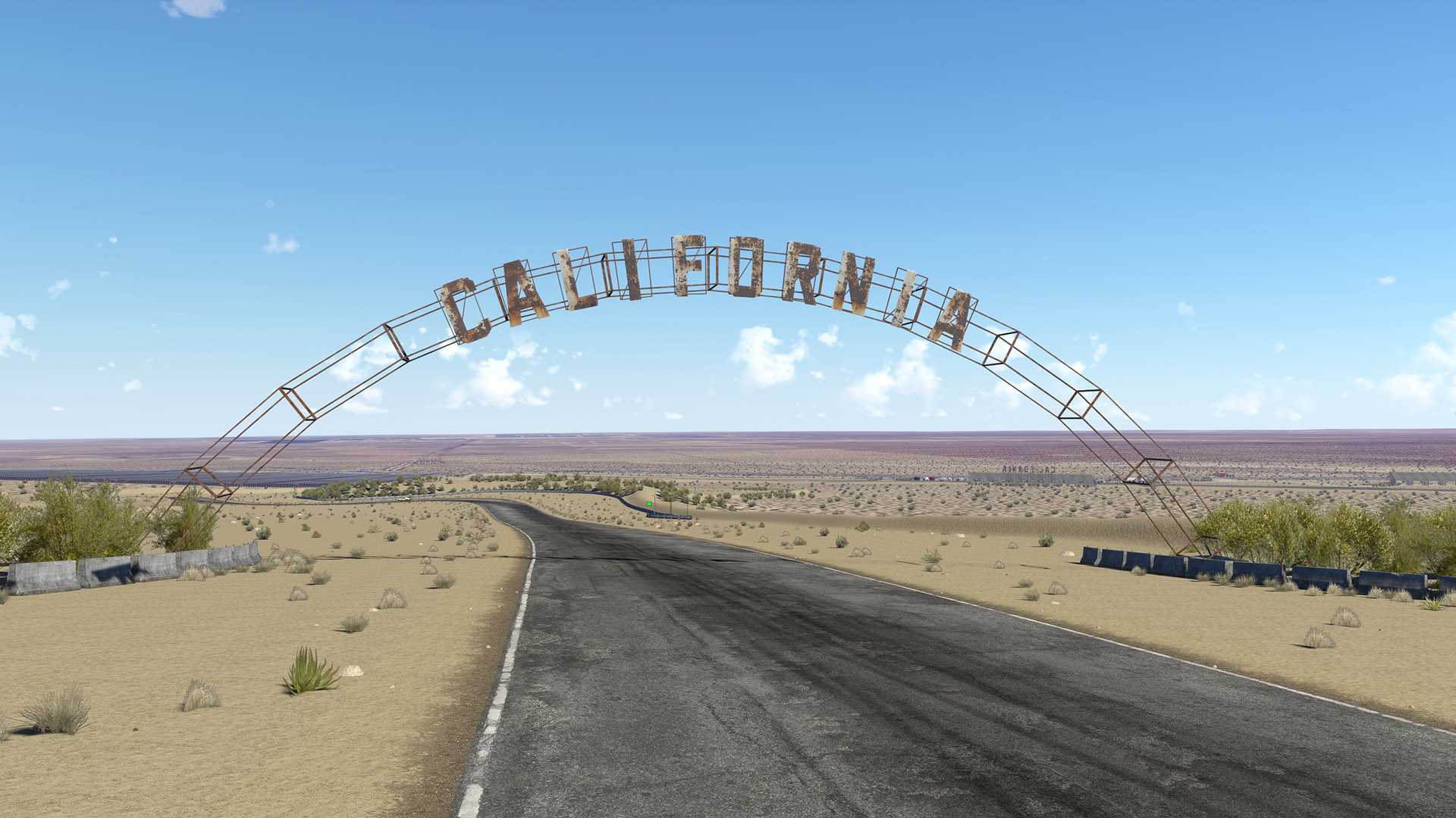 Realistic Race Track California | Fab