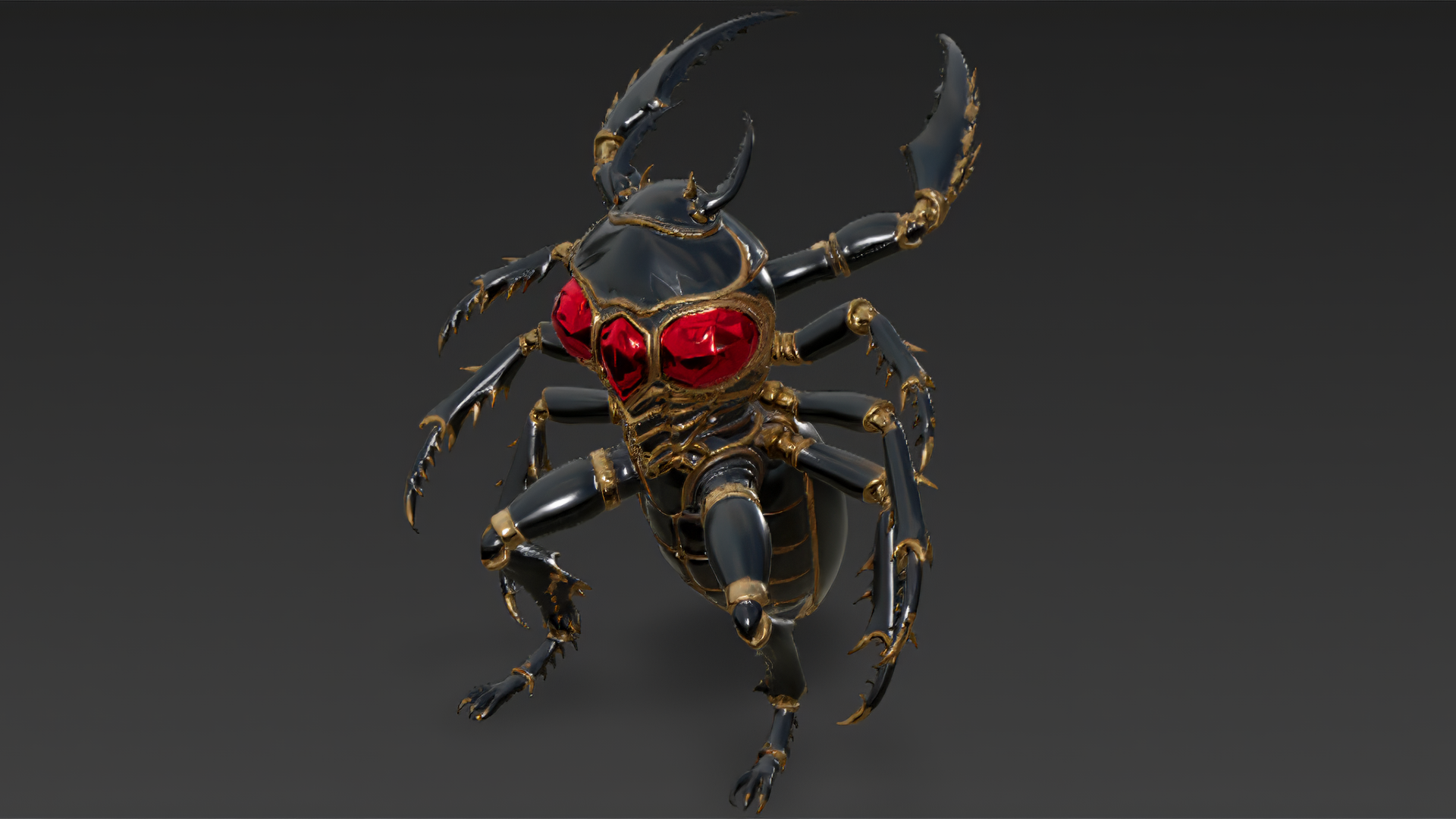 Demoness Insect Insect Carapace Demon 3D model | Fab