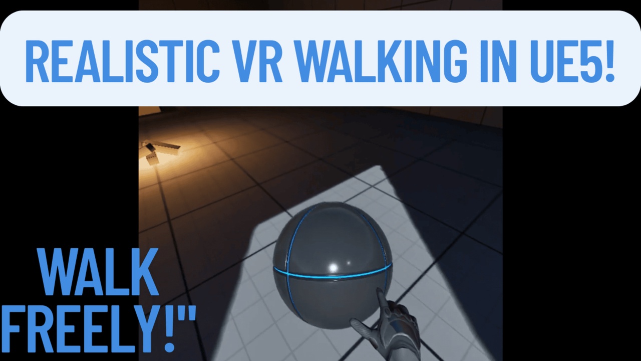 Media 1 for listing VR Walk Kit - Realistic Walk Feature in VR