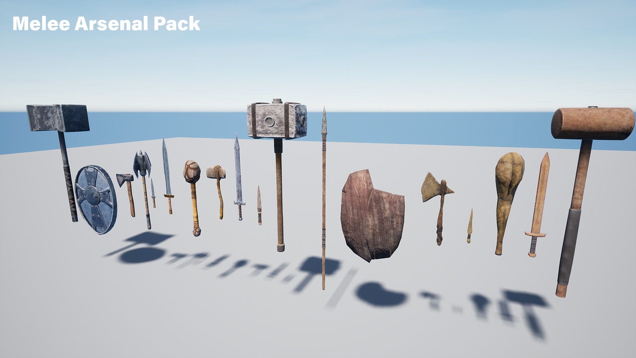 Media 1 for listing Environment Weapons and Props Mega Pack