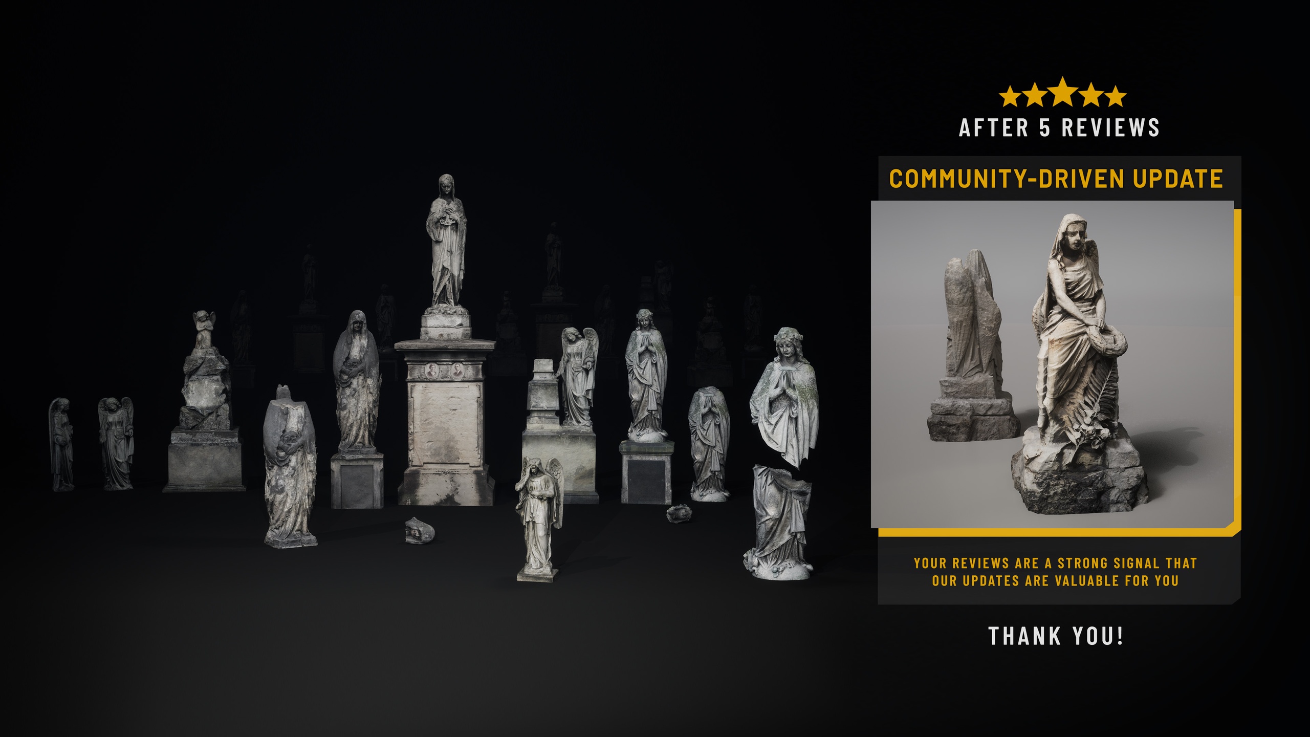 Media 1 for listing Art & Statues  vol.03 - Old Statues