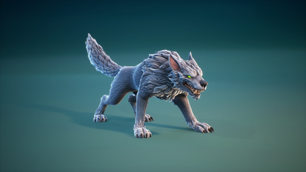 Media 1 for listing Wolf MAYA Rig