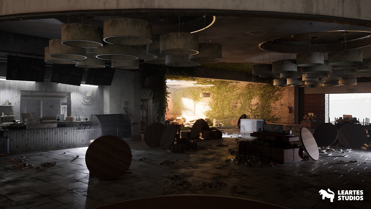 商品 Post Apocalyptic Coffee Shop ( Post Apocalyptic Coffee Shop Post Shop Coffee ) 的媒体 1