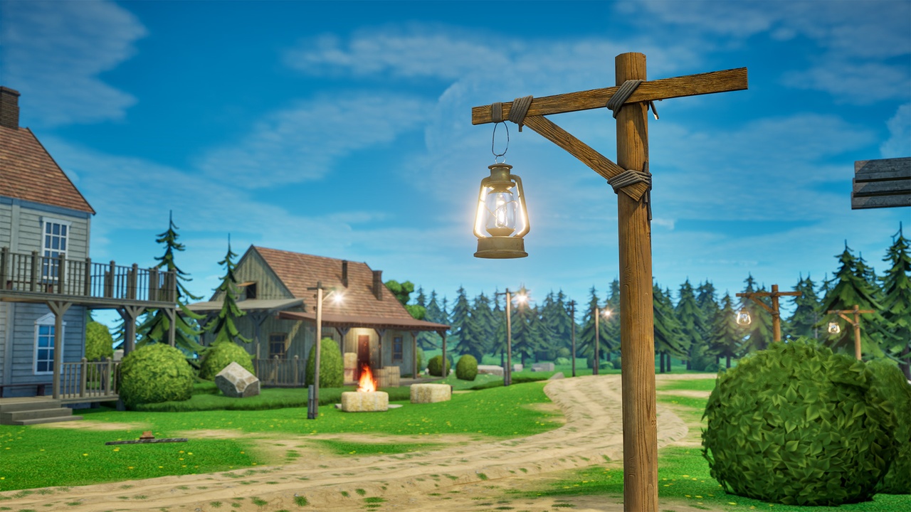 Media 1 for listing LowPoly Old farm asset pack and modular buildings