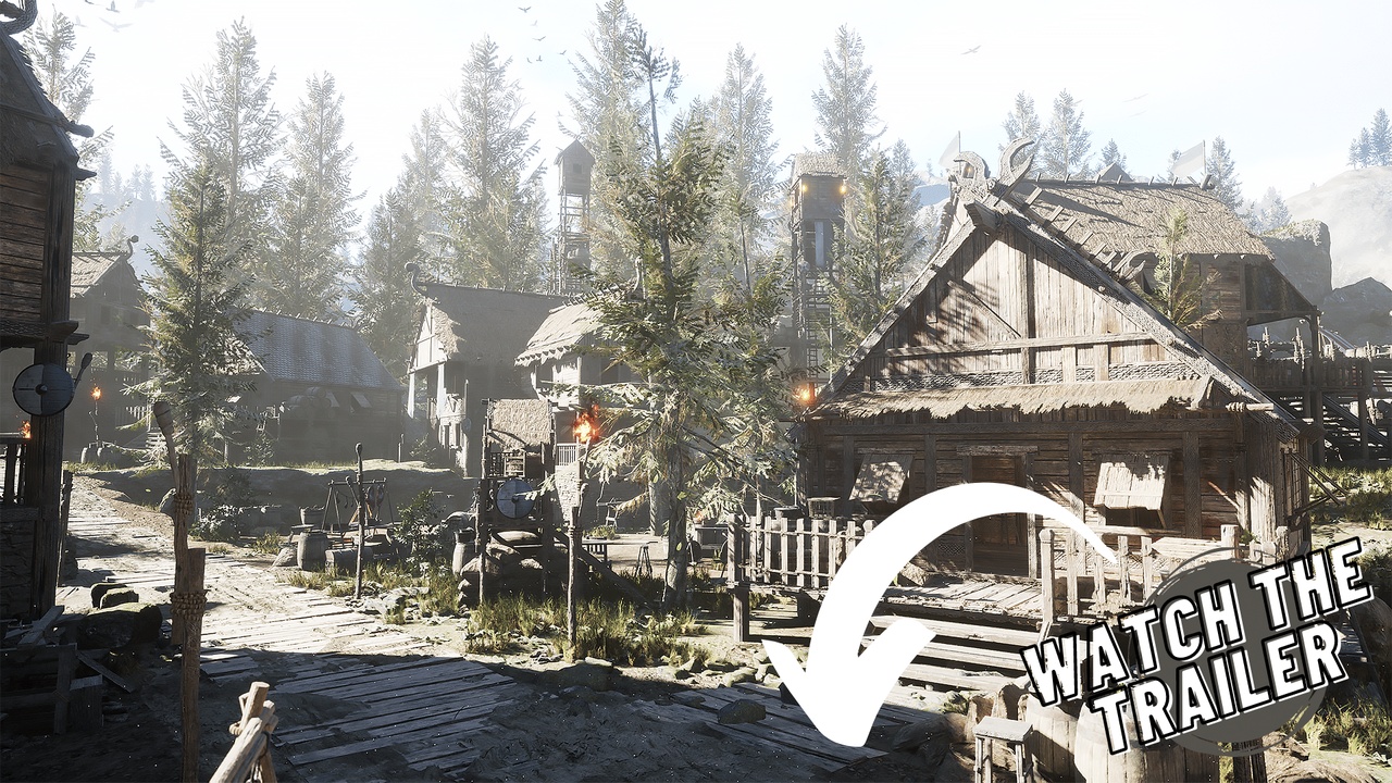 Modular Viking Village (Medieval Town, Medieval Village, Viking Village, Viking) 제품 등록을 위한 미디어 1개