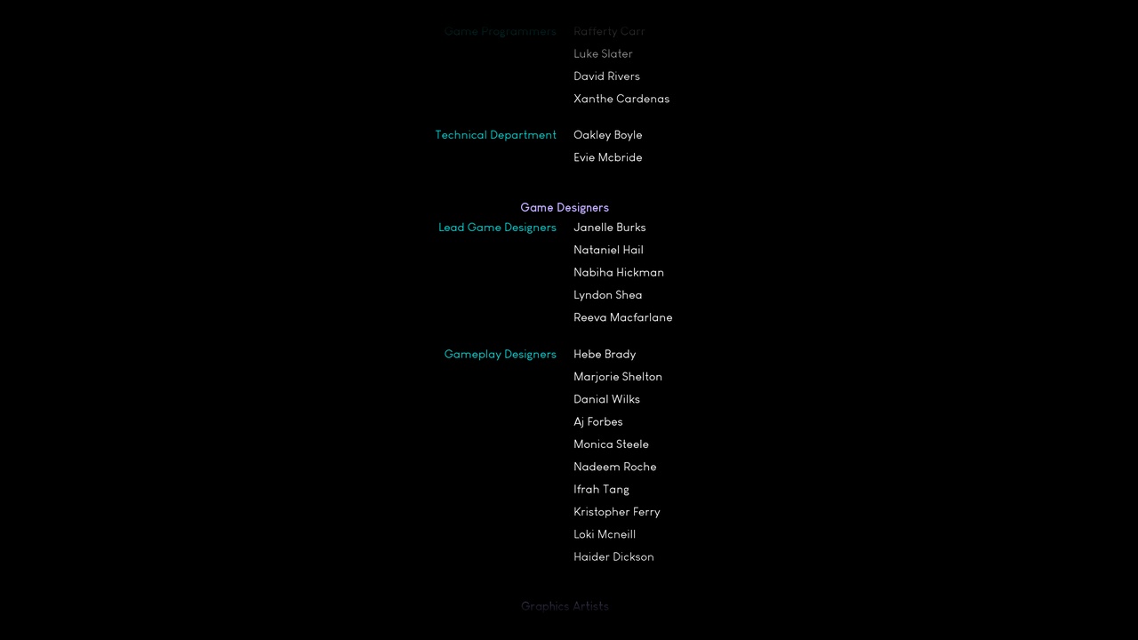 Media 1 for listing Closing Credits