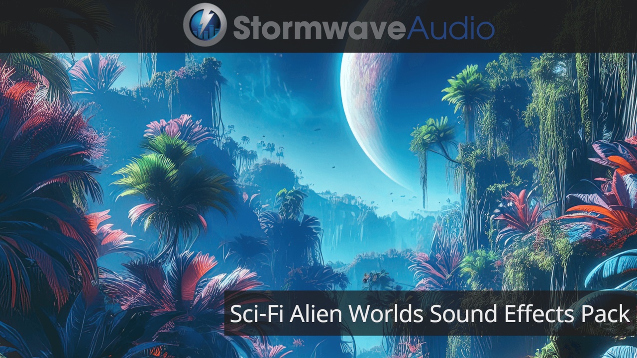 Media 1 for listing Sci-Fi Alien Worlds Environment Sound Effects Pack