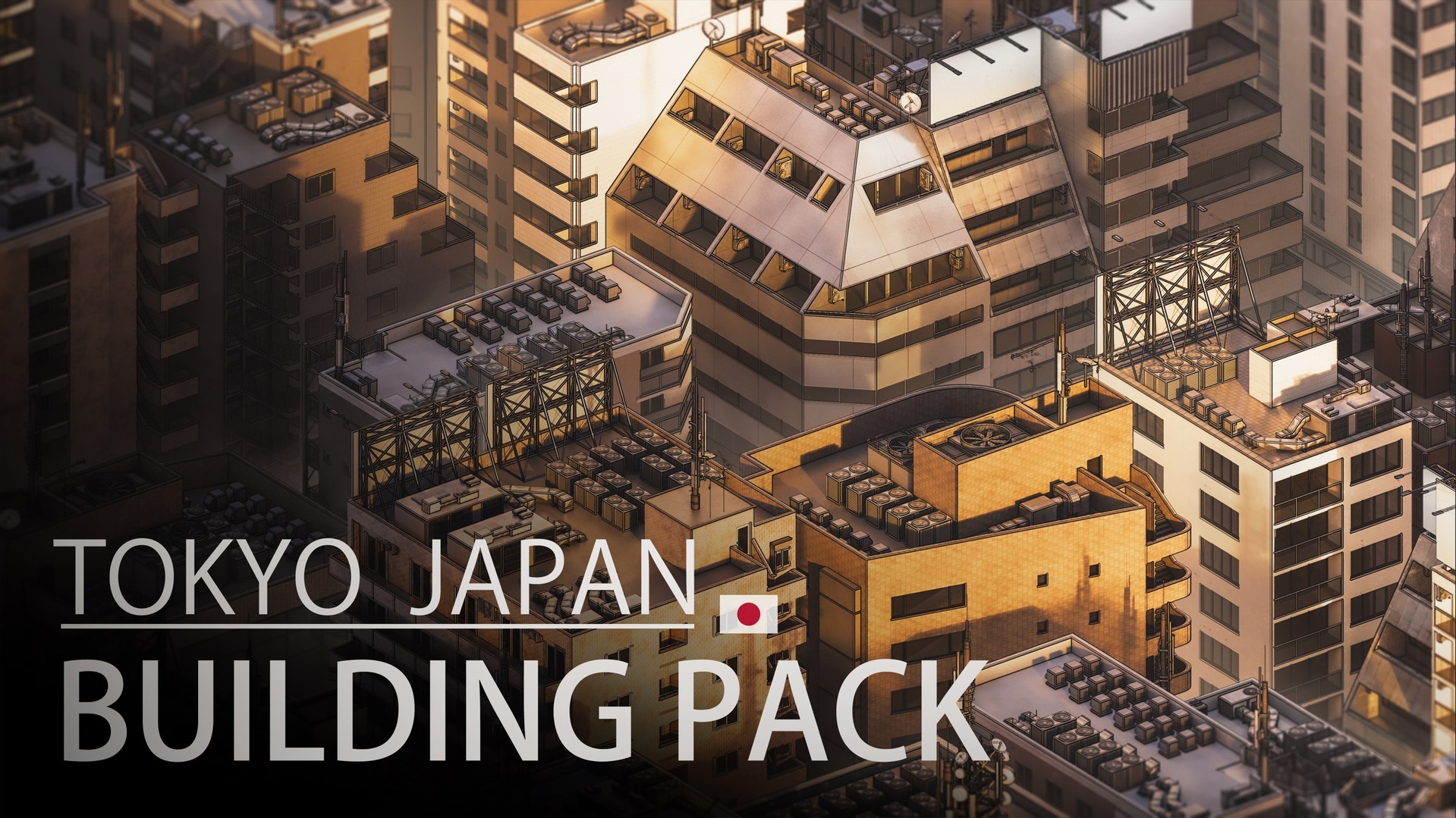 Media 1 for listing TOKYO JAPAN | Building Pack (Blender)