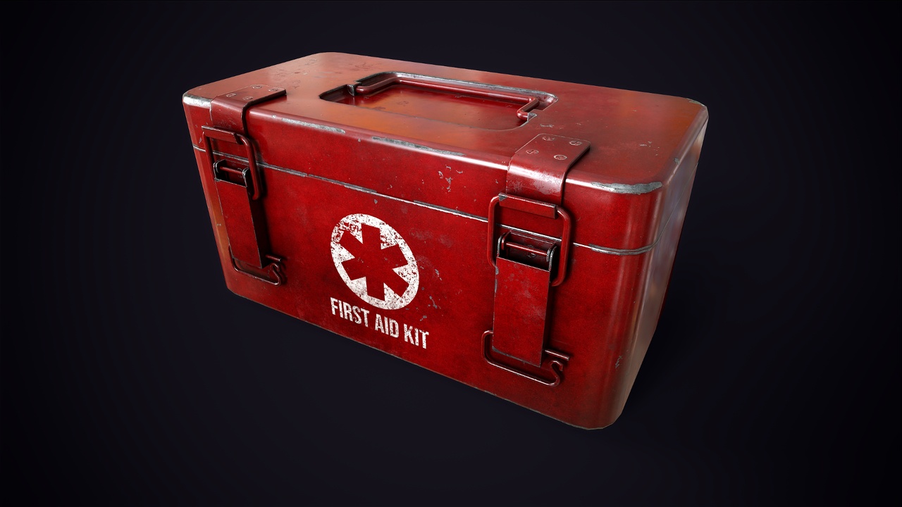 Media 1 for listing Metal first aid kit