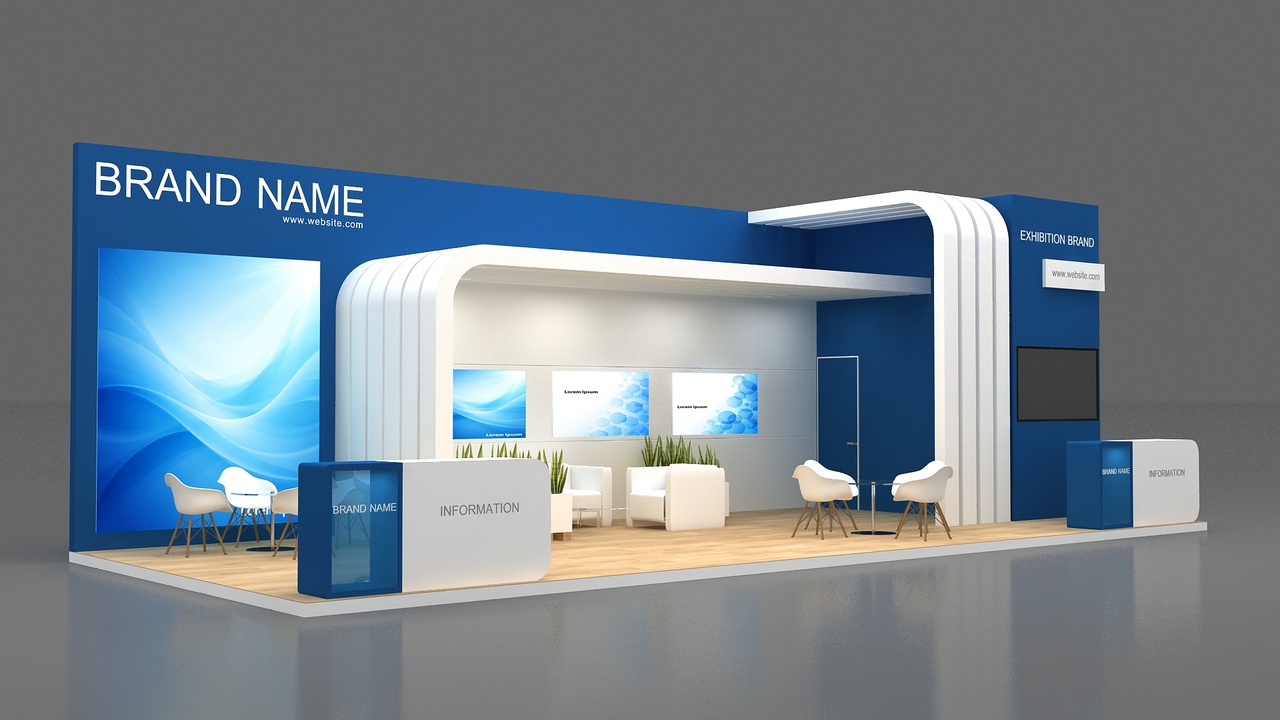 Media 1 for listing 3d exhibition stand booth