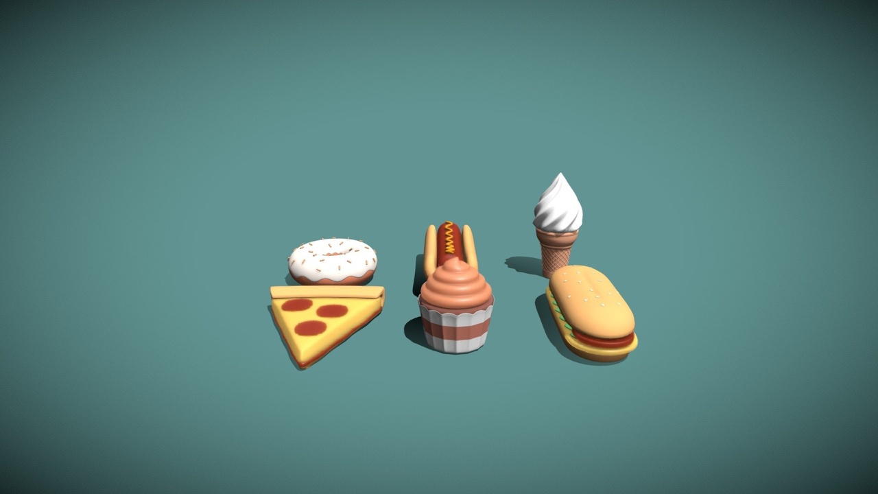 Media 1 for listing Cartoon food
