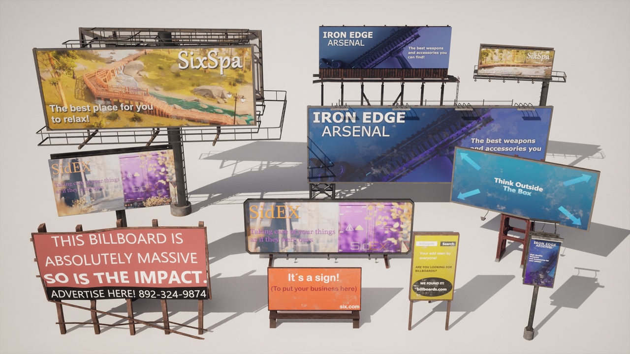 Media 1 for listing City Vol 2 - Signs Billboard