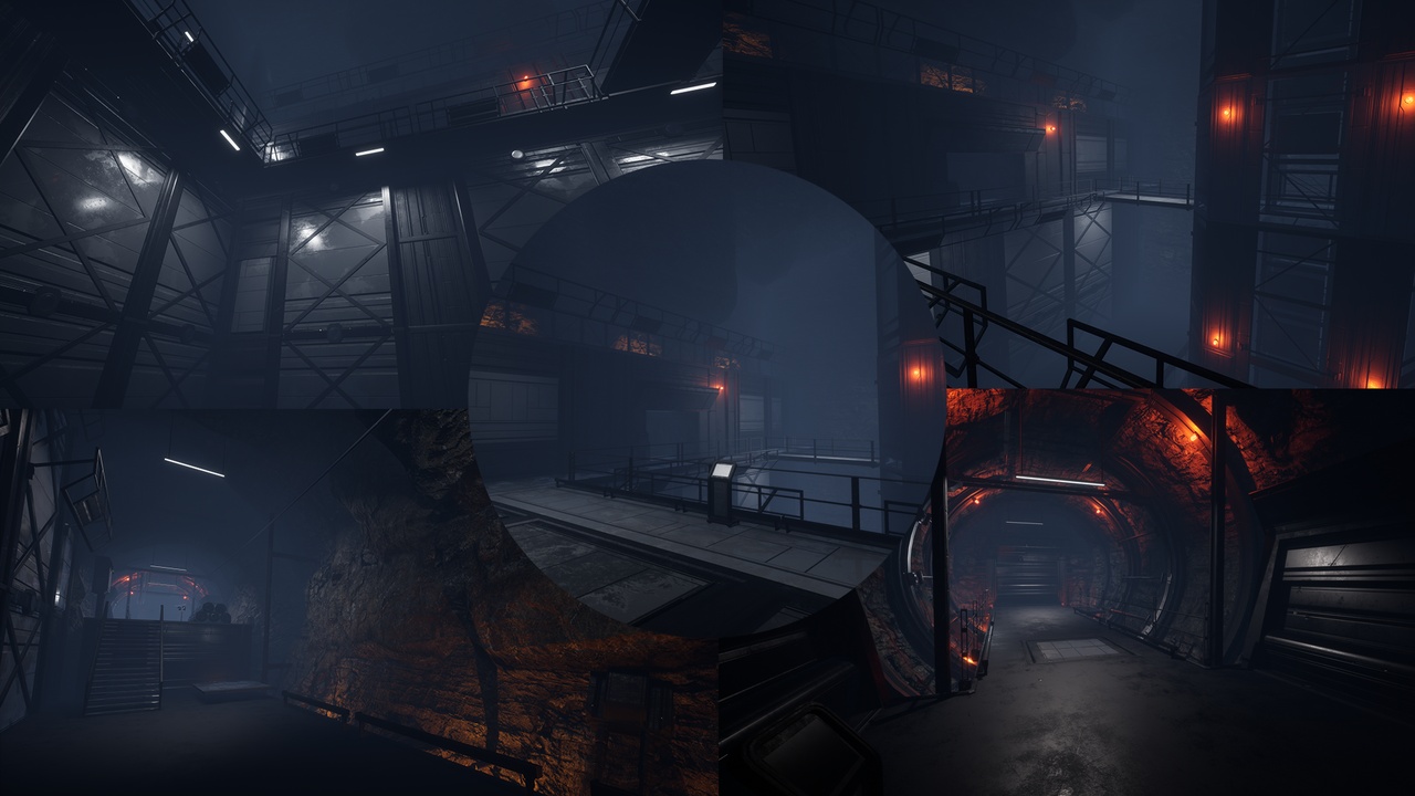 Media 1 for listing Modular Sci-Fi Bunker Environment