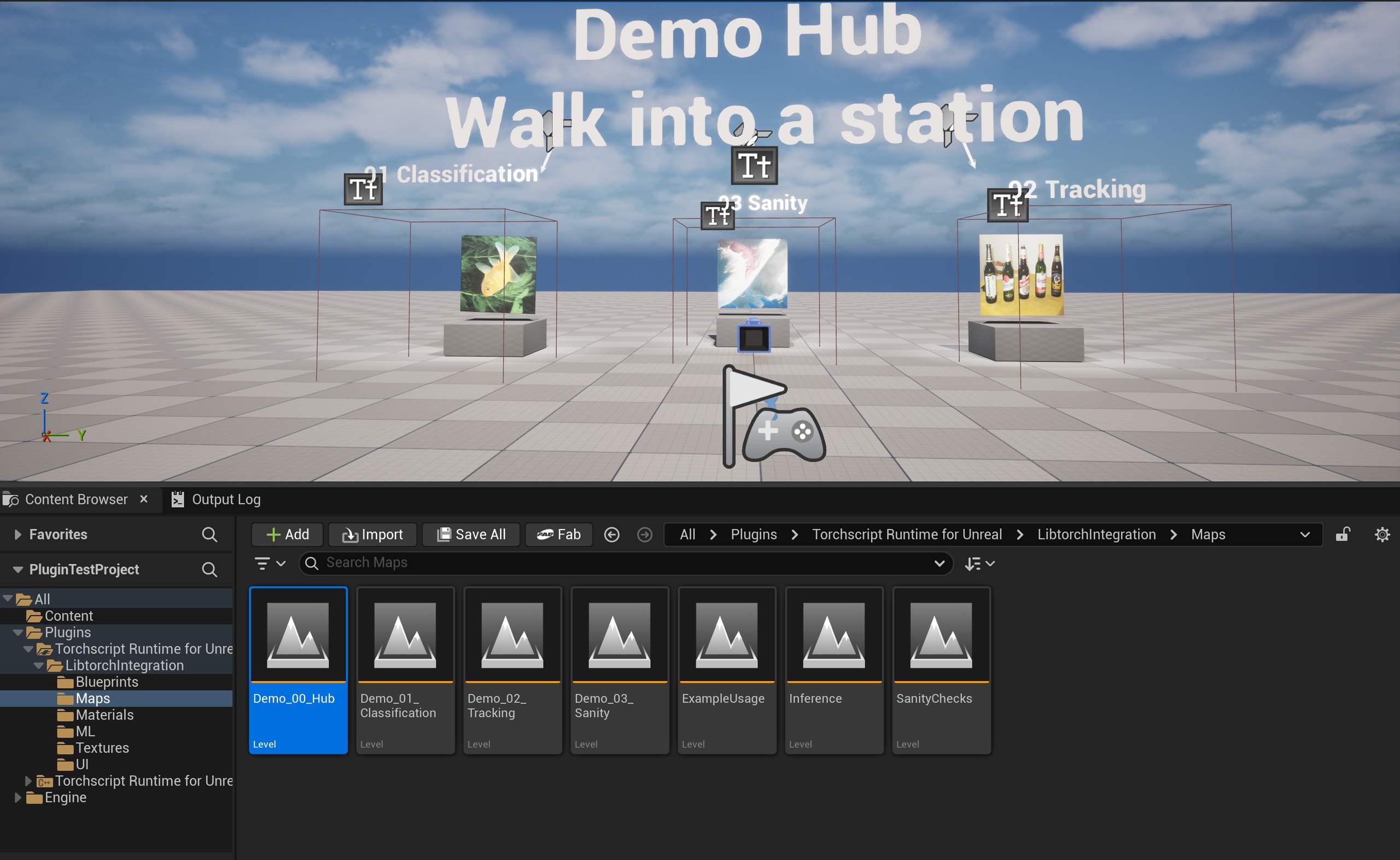 Media 1 for listing Torchscript Runtime for Unreal - Stable Libtorch/Pytorch Inference (CPU & CUDA)