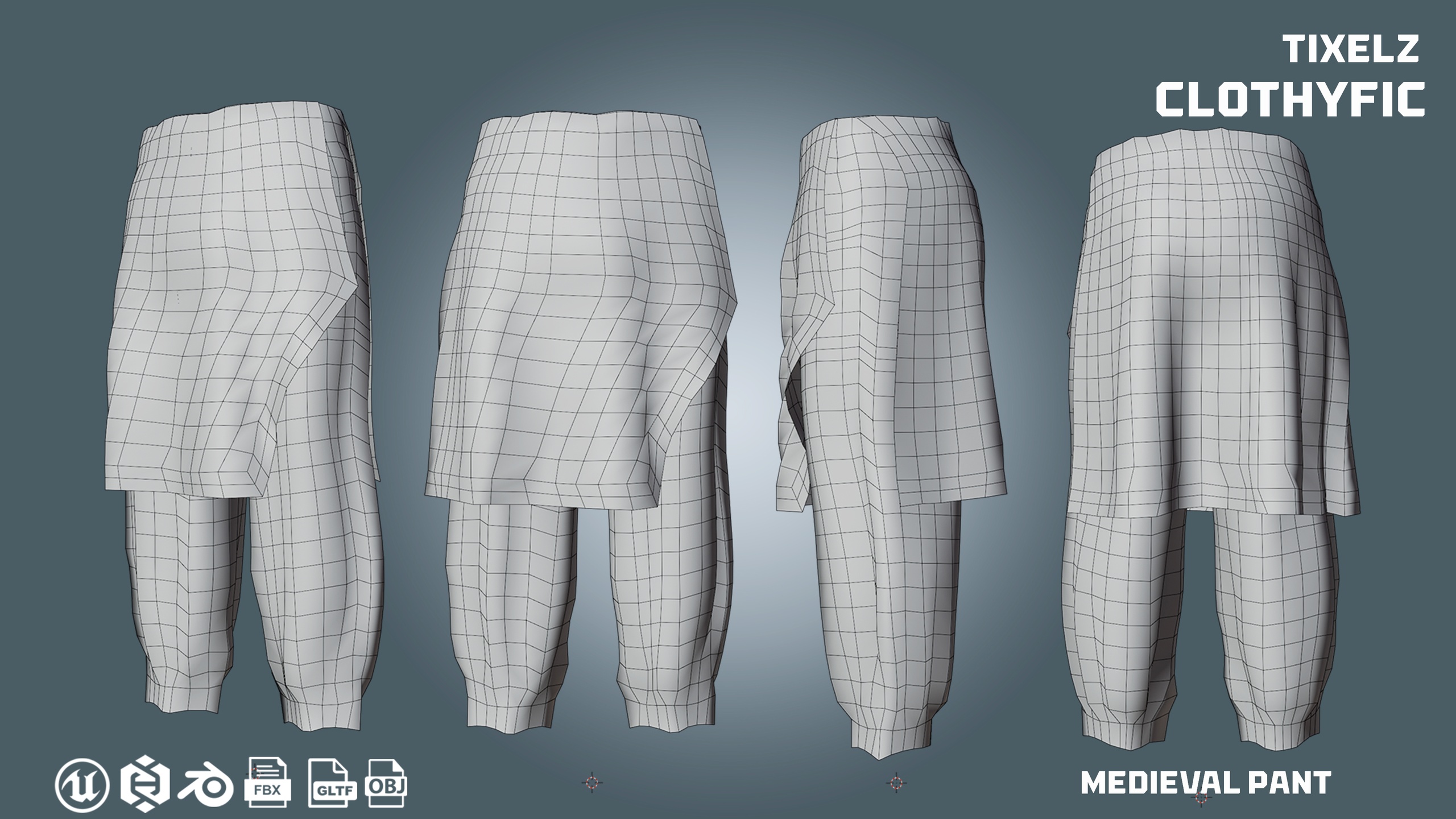 商品 pant - clothyfic medieval 44 的媒体 1