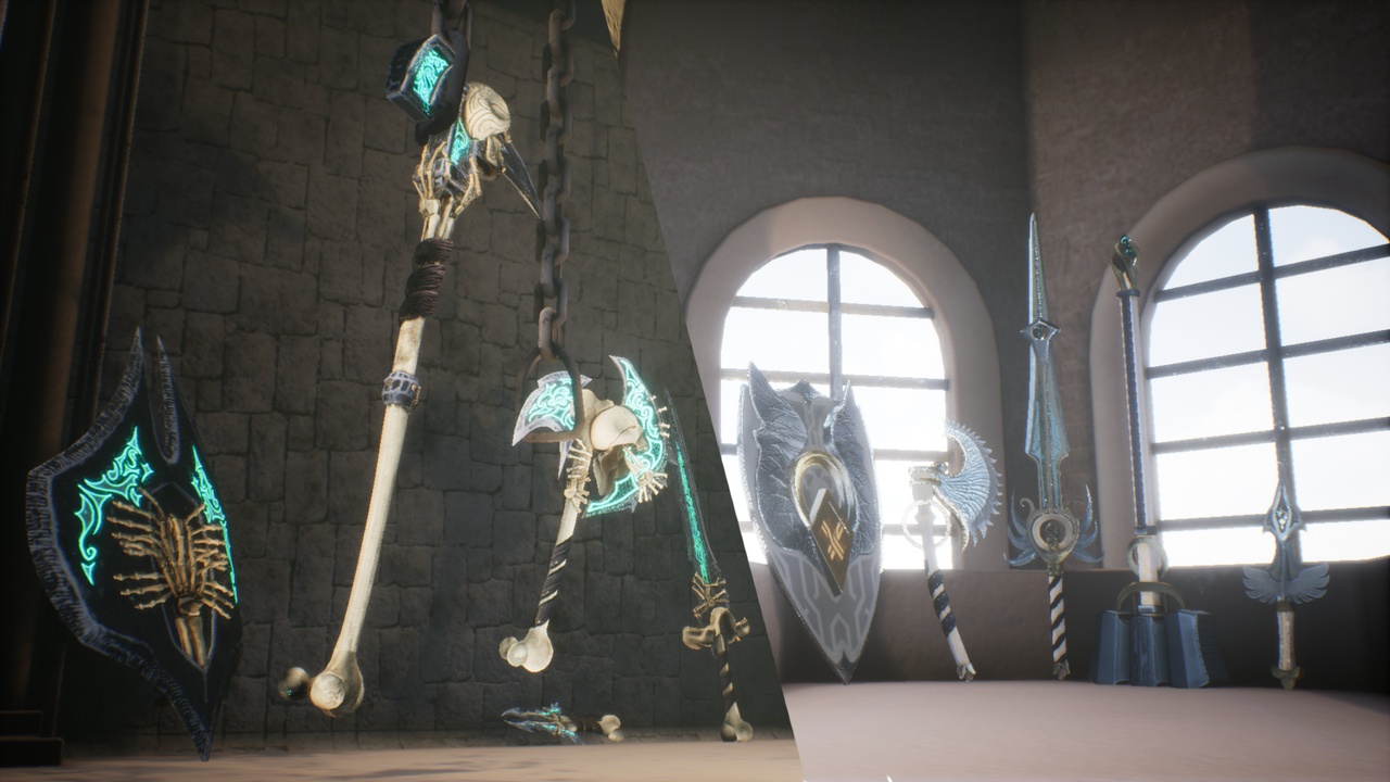 Media 1 for listing Hallowed And Harrowed Fantasy Weapon Pack
